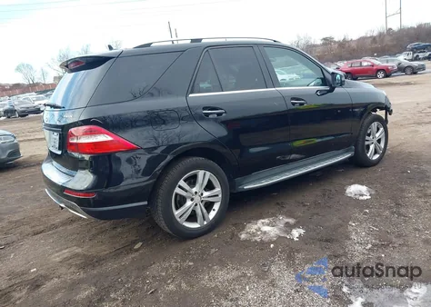 2014 Mercedes-Benz Ml 350 4Matic из США, поврежденный, VIN 4JGDA5HB8EA396743